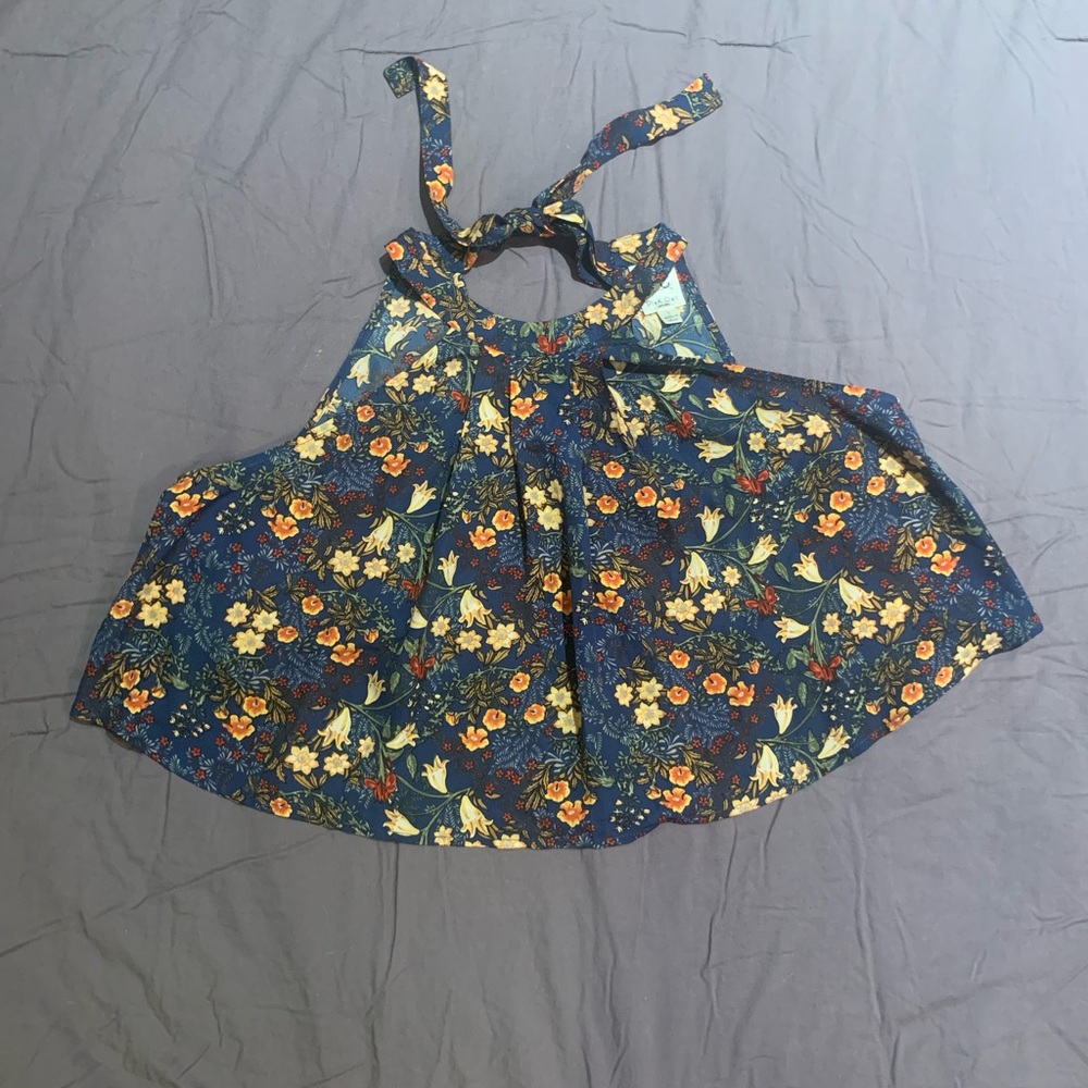 x{Pink Owl} Floral Crop Top